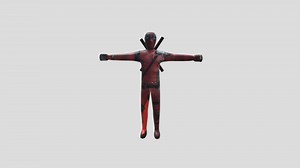 Deadpool human 3d model free to use - Download Free 3D model by sunnykhude