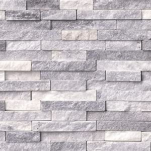 Alaska Gray 12X12 Splitface Interlocking Pattern Mosaic,15Sft/case,(15Pcs)