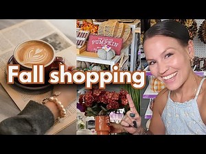 Fall shopping & cozy vlog | day in my life 🍂 Autumn haul & Decor finds