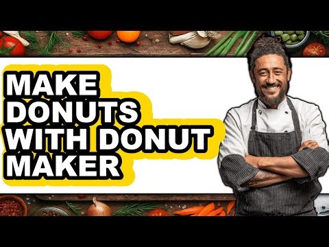 How To Make Donuts With Donut Maker (Easy Method)