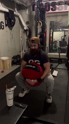 Dad_Training Manual: Atlas Hold (Front/Bear Hug Hold) Sandbag Squat
