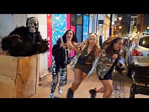Craziest Zombie Gorilla Prank!