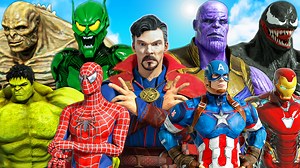 41K views · 628 reactions | #KjraGaming #SuperEpicBattle #EpicSuperheroesBattle MARVEL ALL SUPERHEROES VS ALL SUPERVILLAINS - STORY SUPER EPIC BATTLE All Superheroes including: Doctor Strange, Hulk, Spider-Man, Captain America, Iron Man All Supervillains including: Thanos, Green Goblin, Abomination, Venom, Red Skull Thanks for watching | Kjragaming | Facebook