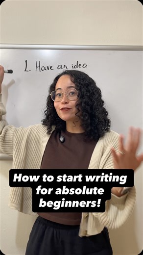 K.R. House on Instagram: "4 steps to approach writing if you’ve never done it before ever! I get this question a lot, and the number one thing is really to just start writing. Accept that it’ll be hard, and won’t come out the way you want it to the first time. It’s just like working out for the first time, hard at first but it gets easier the more you do it! If you’re just getting into writing, do you have any questions? Experienced writers, what advice would you give for beginners? #howtowrite 