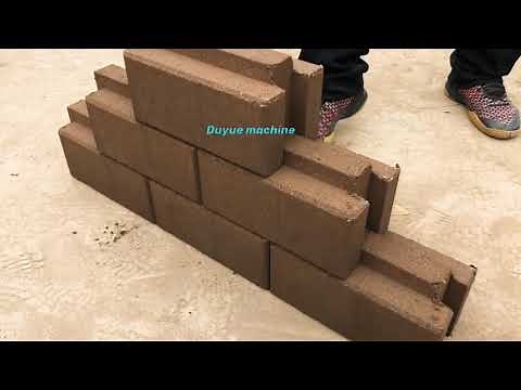 How to test soil interlocking brick PSI by hydraform clay block making machine for Kenya, somalia
