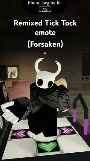 Remixed Tick Tock emote (Forsaken) #roblox #forsaken #robloxedit #update #remix #tiktok