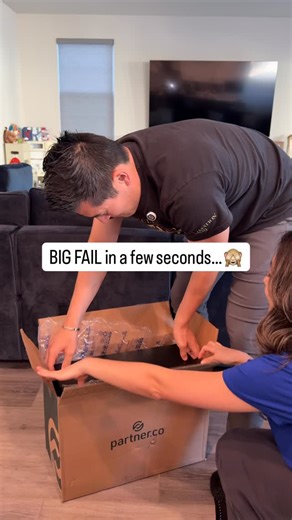 Big fail 🙈 lol. Don’t let me open boxes. Got a big box in the mail today - wanna unbox with us? Thank you @partnercoglobal , thank you team, thank you Jesus 🙏. | James Zheng