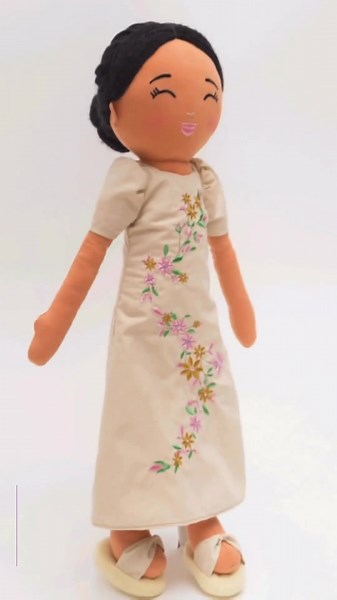 Authentic 'Malaya' Filipina Doll: Celebrate Filipino Culture
