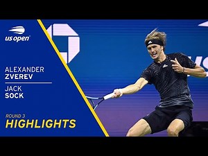 Alexander Zverev vs Jack Sock Highlights | 2021 US Open Round 3