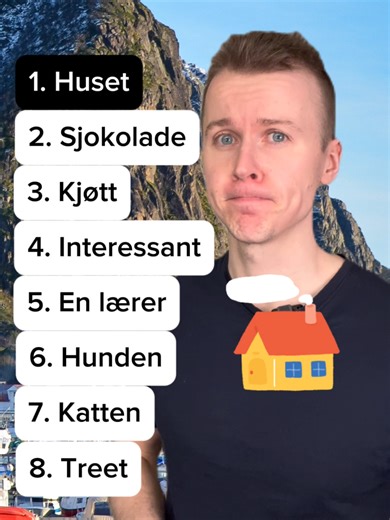 Mastering Norwegian Vocabulary: A Pronunciation Test
