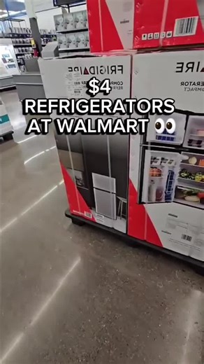 $4 Refrigerators at Walmart: Clearance Deals