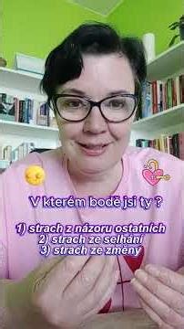 3 strachy, které ti brání žít naplno