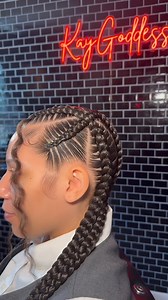70 reactions · 5 comments | Watch and learn 4 Criss Cross Stitch Braids tutorial  Service: 4 Stitch Braids + curled ends Category: Stitch Braids NYC Follow @kaygoddesshair May slots available ️ June opens 5/20 6pm  How to book? Click link in bio 﫶 #nychairstylist #nycbraider #nycponytails #sleekponytail #halfuphalfdown #stitchbraids #ponytails #stitchbraidtutorial #crisscross #crisscrossbraids | Kay Goddess Hair | Facebook