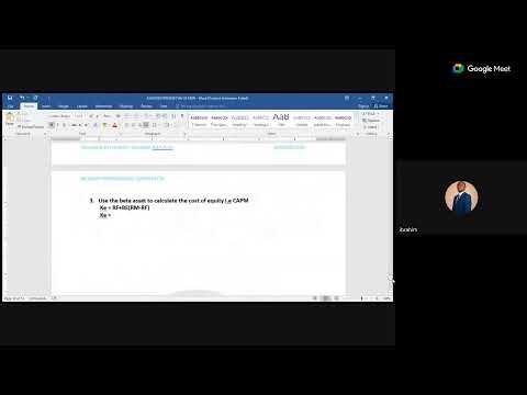 SFM- ADJUSTED PRESENT VALUE 2