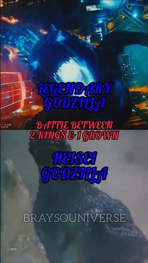 Heisei Godzilla Vs Legendary Godzilla