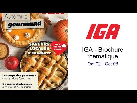 IGA - Brochure thématique Oct 02 - Oct 08
