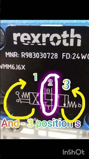 Hydraulic 4/3 Directional Control Valve Double Spring
