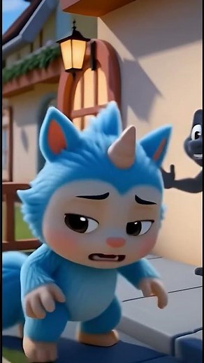 Baby Monster vs Darkness #shorts #kids #cartoon #animation #kidsanimation #kidscartoon #viralshorts