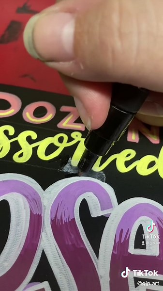 Exploring Trader Joe's Chalkboard Art Process