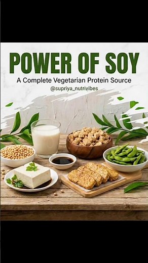 Power of Soy 🌱 | Complete Vegetarian Protein