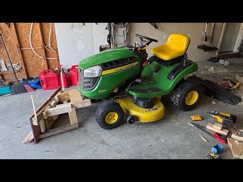 How To Build the Ultimate DIY Snow Plow For Any Lawn Tractor!