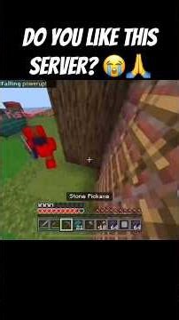 Do you Like this Minecraft Server? 🤣🙏 #minecraft #gaming #hiveminecraft