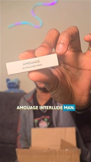 What Does Amouage Interlude Man Smell like?!? #shorts