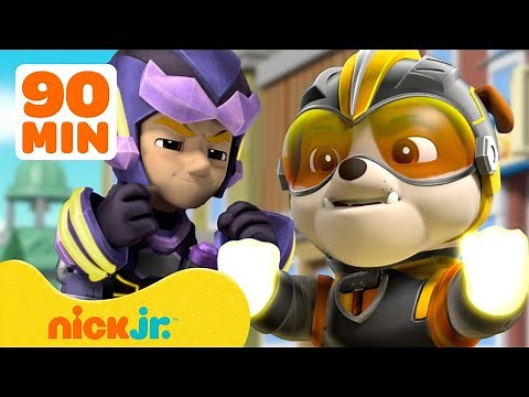 Rubble's Best Rescue Moments From PAW Patrol Season 6! | 90 Minute Compilation | Rubble & Crew