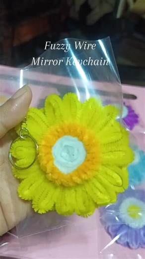 11 reactions | Fuzzy Wire Mirror Keychains ❤️ | Karla Joy Compredo | Facebook