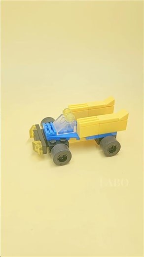 Cool LEGO Yellow Truck Build 💛 | Strong & Stylish! #shorts