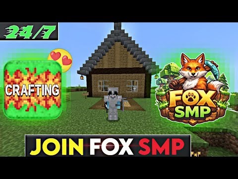 Join Crafting And Building 24/7 SMP 😍 | Latest Update Server 🔥