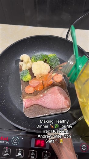 Healthy Dinner 🍽️🥦 The Kate’s Way 👩‍🍳 #britishfood #americanfood #husband #asmr #dinner