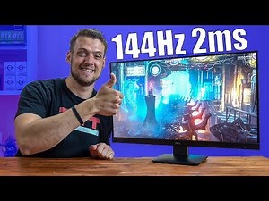 The BEST 144hz Gaming Monitor Under $200 | Dell D2719HGF Review