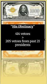 Grover Cleveland (His Obstinacy) -- Presidential Briefings #22
