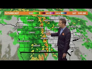 Iowa weather update: Here's the latest timing for Friday night's round of strong storms