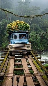 Unbelievable Resilience Watch This Banana Truck Defy The Odds! 🍌💪 #Short