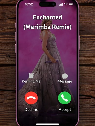 Marimba Remix of Taylor Swift's Enchanted Ringtone