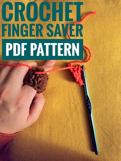 Finger Saver Crochet Pattern: Relieve Tension & Arthritis (PDF Download) - Etsy