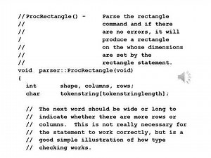 Compiler Construction Lecture 1 Part 5
