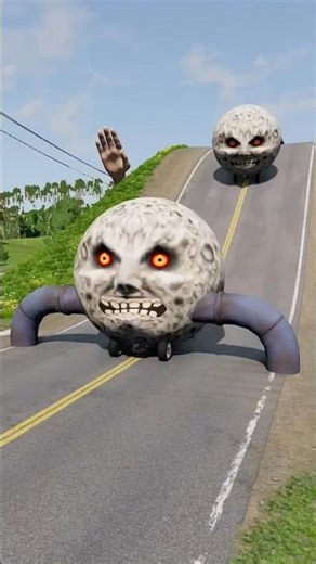 🚍 Capsule Bus vs Low Pipes & Hand 💥 Extreme Crash | BeamNG.drive