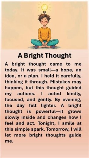 A Bright Thought “Start Today, Speak Confidently Tomorrow!” #affirmations #boostyourconfidence