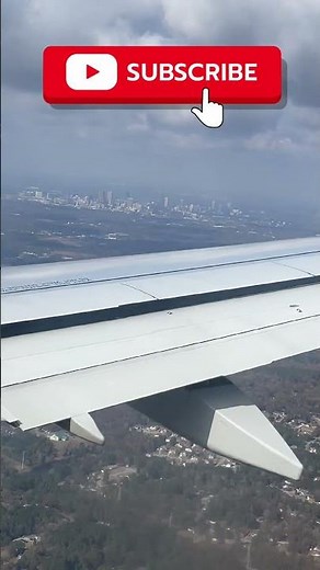 Atlanta Skyline From Above ✈️ | Stunning Georgia City View #shorts