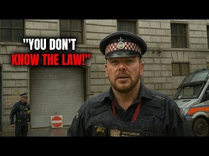 UK Police Clash With Filmer: The Confrontation They Didn’t Expect”