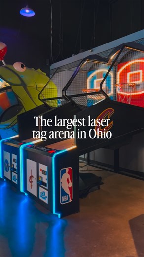 21K views · 21 reactions | @arena51lasertag - Ohio’s largest laser tag arena (over 5500 sq ft and two levels) with full Epic Games–powered video room, arcade classics, monthly events, and even Toddler Time twice a week. Tag your crew and plan your next adventure at Arena 51 | Cleveland Vibes | Facebook