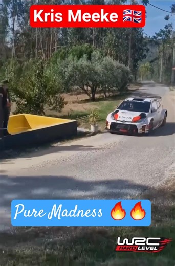 Kris Meeke🇬🇧 FULL ATTACK on Tarmac! 🔥 WRC-Level Acceleration 😱 #rally #automobile #wrc