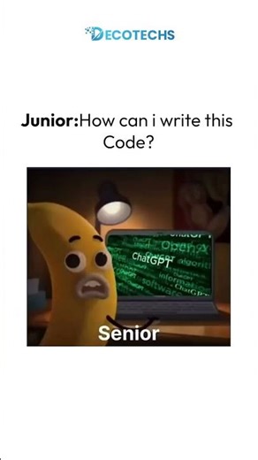 Junior vs Senior Developer – The ChatGPT Shortcut 🤖💻