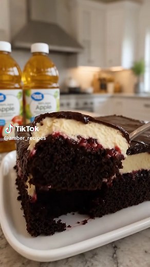 Black Forest Sheet Cake recipe — chocolate cherry sheet cake