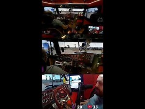 Driving American Trucks on a DIY Home Simulator | ATS Live