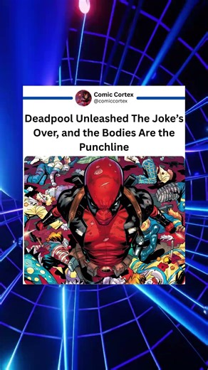 Every Deadpool fight is a performance, every move laced with sarcasm.