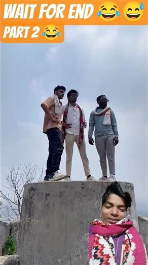 Wait for end😂😅 Part 2 😂 #comedy #funny #vlog #kisan #gaon #friend #realfools #comedy #funny #sorts